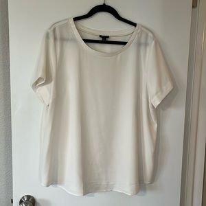 Ann Taylor White Shirt XXL